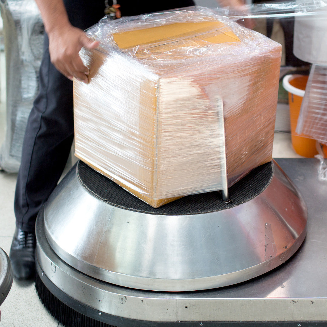 Biodegradable Airport Luggage Stretch Wrap Rolls