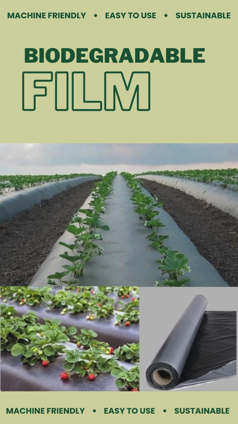 Biodegradable Mulch Film | Australian Made | Eco-Friendly Mulching ...